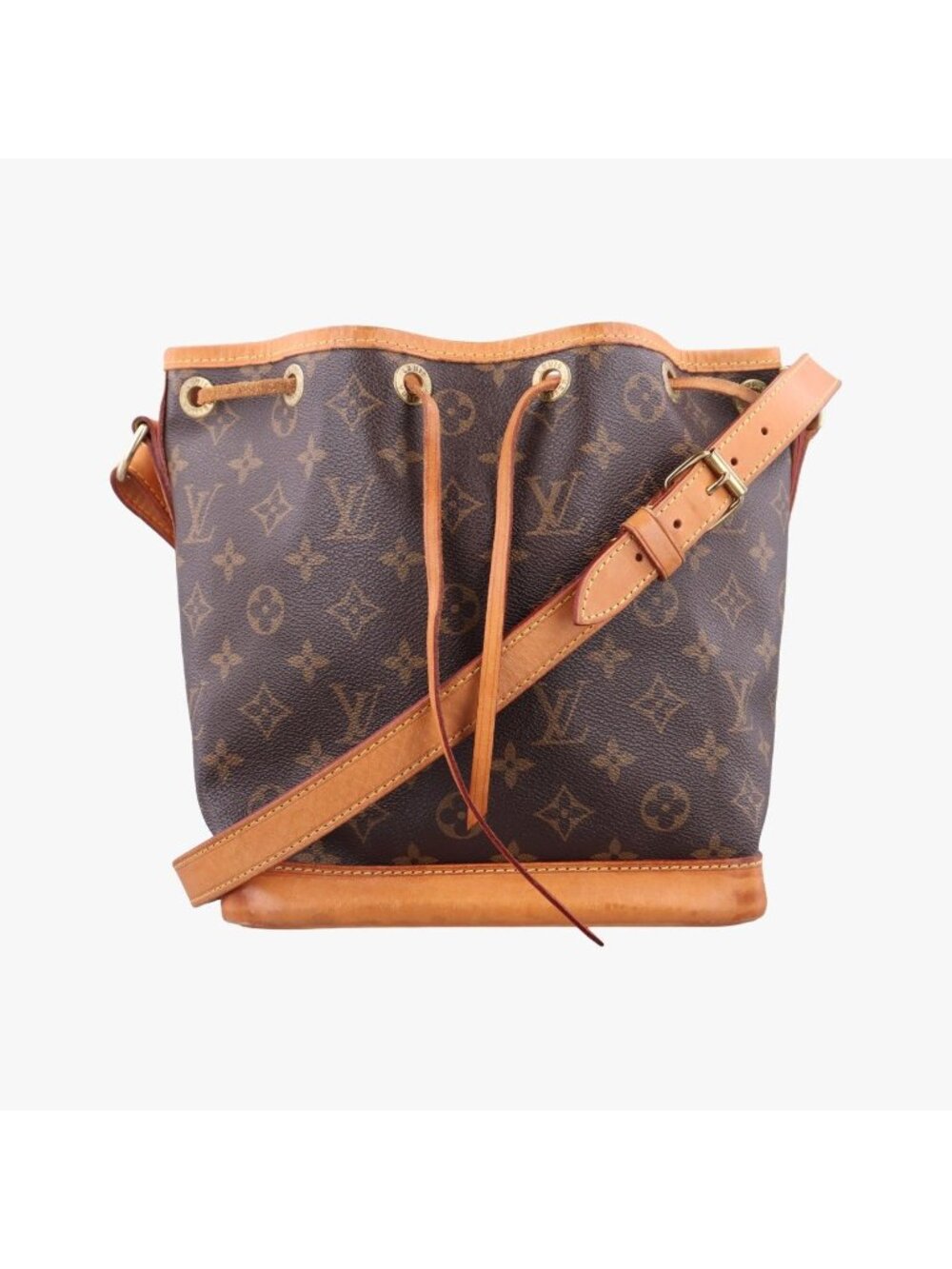 Louis Vuitton Noe BB Monogram Brown Canvas Bucket Bag